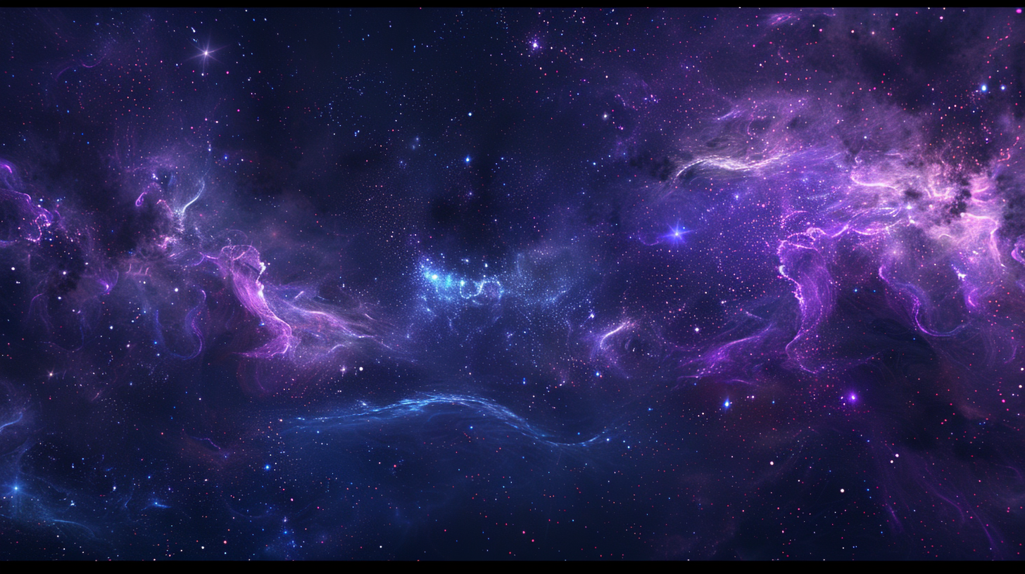Deep space nebula atmosphere